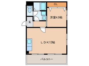 ハイツ片山町の物件間取画像